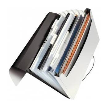 Leitz Briefcase leitz solid 6 compartments, white
