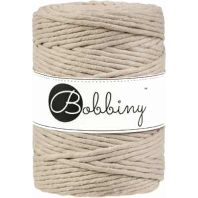 Bobbiny Macrame Cord 5 mm 100 m Beige юта (MX-E002)