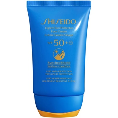 Shiseido водоустойчив крем за лице за изкуствен тен SPF 50+ 50ml