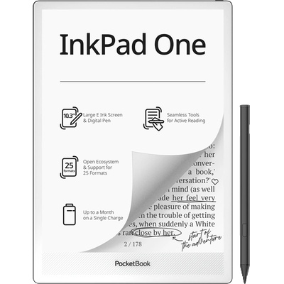 PocketBook Електронен четец POCKETBOOK PB1030-8-WW INKPad ONE черен (10, 3" E-Ink Mobius, автоматична подсветка, 1, 8 GHz, 32 GB, 3700 mAh, WIFI, BT) (PB1030-8-WW)