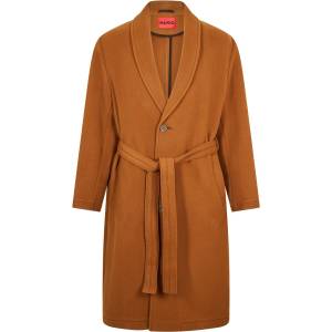 Hugo Мъжко палто Hugo Marwan2341 10252542 01 Overcoat Mens - Rust/Copper