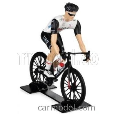 Solido Figures Ciclista Cyclist Team Uae Emirates Tour De France 2023 Bílá Černá 1:18