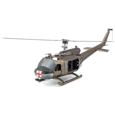Metal Earth Luxusná oceľová stavebnica Helikoptéra UH1 Huey