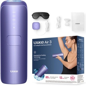 Ulike Air 3 IPL епилатор за тяло, лице, бикини зоната и подмишниците Deep Purple