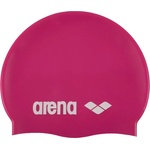 Arena Шапка за плуване Arena Classic Silicone Swim cap - Fuchsia / White - размер One Size (581-0005-0711)