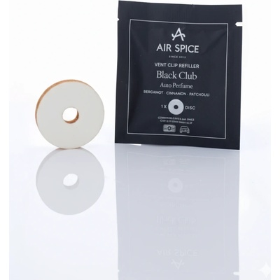 AIR SPICE ПЪЛНИТЕЛ ЗА ВЕНТ КЛИП air spice black club (asvc1)