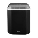 Muhler Ледогенератор Muhler MI-1509B, 160W, 15кг/24 ч, 1.3L, 2 размера LED панел, Компресорно охлаждане, Черен (MI-1509B) - potrebno Ледогенератор