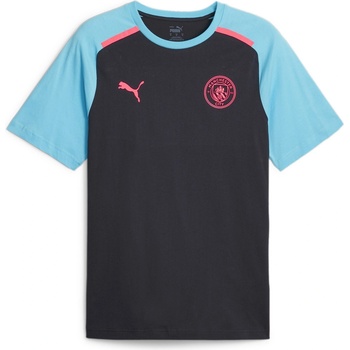 PUMA Мъжка тениска Puma Mcfc Casuals Tee T-Shirt Mens - Dark Navy