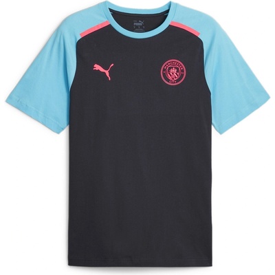 PUMA Мъжка тениска Puma Mcfc Casuals Tee T-Shirt Mens - Dark Navy