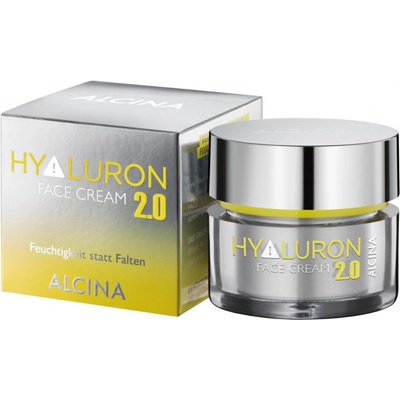 Alcina Hyaluron + Facial Cream krém s kyselinou hyalurónovou 50 ml