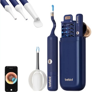 Bebird Отоскоп Bebird EarSight Plus с камера за почистване на уши (син) (Bebird EarSight)