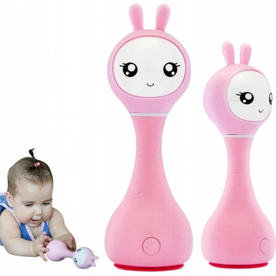 Alilo Smarty Bunny Interaktívna hračka Zajko ružový od 0m+