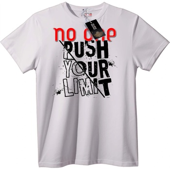 NOONEBRAND Тениска Никой Премини Границите Си - 4XL, Black