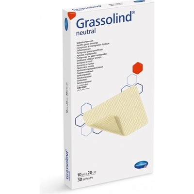 Grassolind Krytí s mastí neutral 10 x 20 cm 30 ks