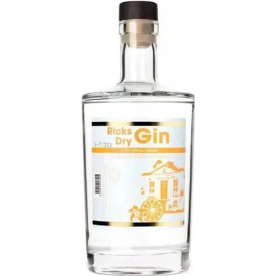 Ricks Orange Dry Gin 43% 0,7 l (čistá fľaša)