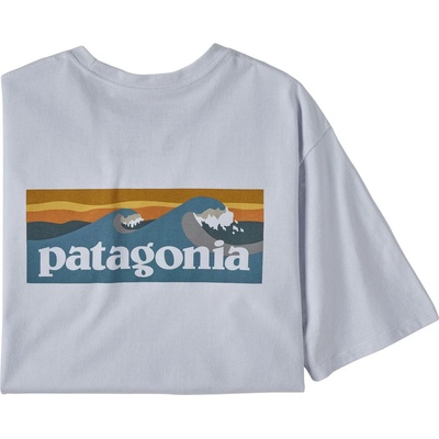Patagonia Мъжка тениска Patagonia Boardshort Logo Pocket Responsibili-Tee T-shirt - White - размер XL (216-0279-0314)