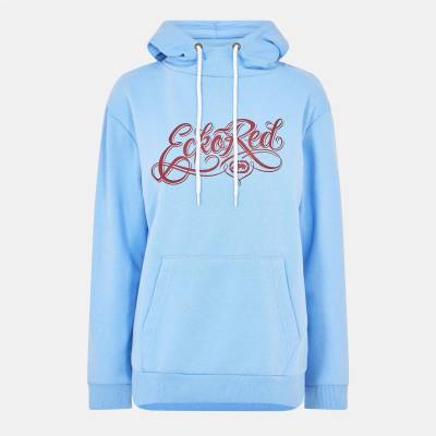 Ecko Дамски суичър Ecko Scarlett Oh Hoody Womens - Vista Blue