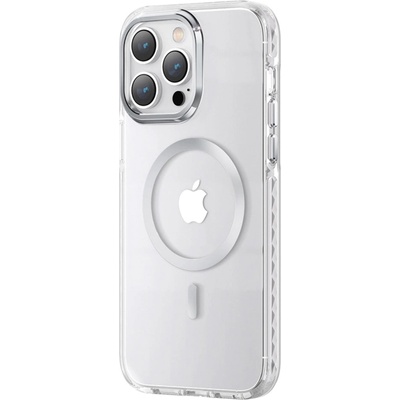 Kingxbar Кейс Kingxbar PQY Ice Crystal Series за iPhone 14 Plus, съвместим с MagSafe, сребрист (6959003509185)
