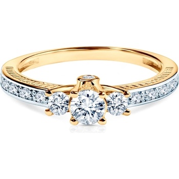 SAVICKI Годежен пръстен Savicki: злато, диаманти