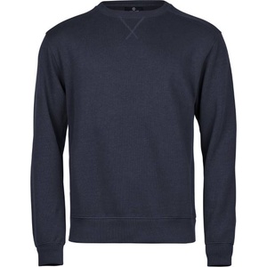 TEE JAYS tj5504 interlock / Мъжки оребрен суитшърт - тъмносин xxl (18550400305)