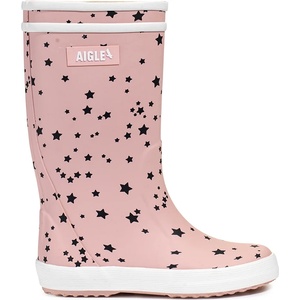 Aigle Детски гумени ботуши Aigle Kid's Lolly Pop Play2 Wellington boots - Pink Stars - размер 30 (EU) (731-0252-0317)