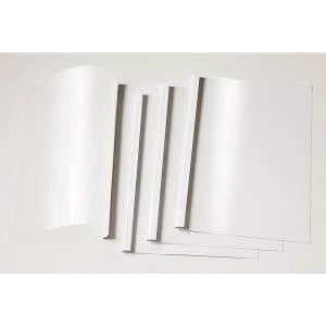 Staples Dovre Standing A4/4mm white thermal pads (10)