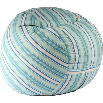 PUFRELAX Пуф Pufrelax фотьойл тип барбарон Размер L, King Size - Bliss, Гама Premium, Перящ се текстилен калъф, Трансформира се в легло, Пълнеж с микс от мемори пяна и дунапрен (PUF-M-K-PT-LIS)