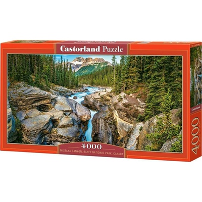 Castorland Mistaya Canyon Kanada 4000 dílků