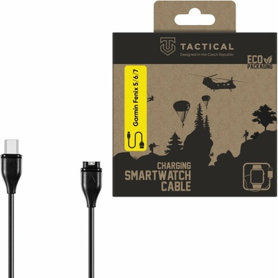 Tactical USB-C Nabíjecí a Datový Kabel pro Garmin Fenix 5/6/7, 8596311187070 – Zbozi.Blesk.cz