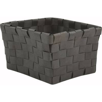 MSV malý úložný organizér, šedý, PP, 14 x 14 x 9 cm