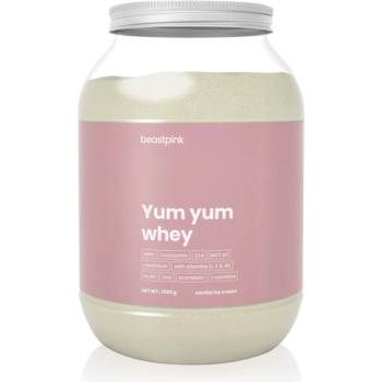 BeastPink Yum Yum Whey суроватъчен протеин за жени вкус Vanilla Ice Cream 1000 гр