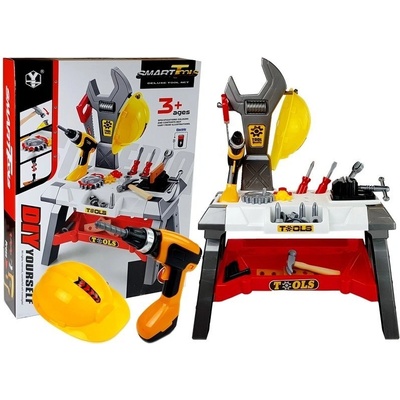 Lean Toys sada náradia vŕtačka na batérie