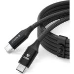 ORICO CDX 100W 5A Power Delivery USB-C - USB-C кабел 1m - черен (6942227138552)