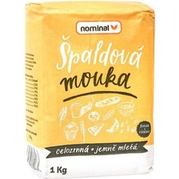 Nominal Mouka špaldová celozrnná jemně mletá 1 kg