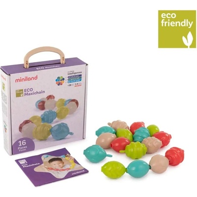 Miniland Educational ECO Maxi reťaz 12 návodov
