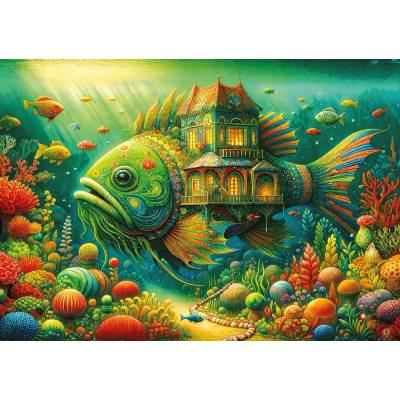 Art Puzzle - Puzzle The Fish House - 1 000 piese