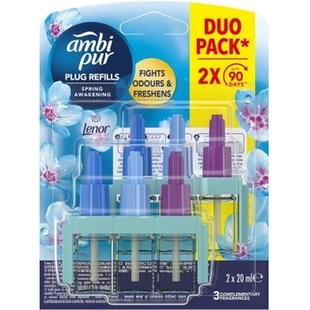 Ambi Pur 3Volution Náhradní náplň do osvěžovače vzduchu, Spring Awakening 2 x 20 ml