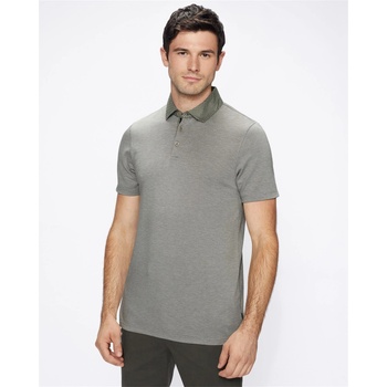 Ted Baker Блуза с яка Ted Baker Men's Frend Polka Short-Sleeve Polo Shirt - Khaki