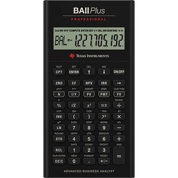 Texas Instruments Ръководство за потребителя на финансовия калкулатор Texas Instruments BAII Plus Pro - Великобритания (TI-BAII Plus Pro)