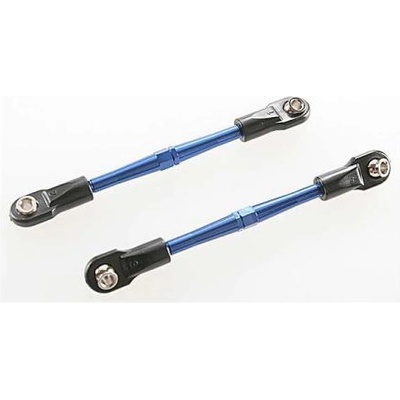 Traxxas регулируема мотовилка 78 мм алуминиева синя (2)