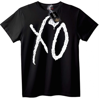 NOONEBRAND Тениска XO Прегръдки и целувки - S, Black