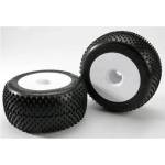Traxxas велосипед 3.8", диск Dished бял, гуми Response Pro S1 (2)