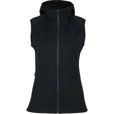 Stoic Дамски вълнен елек Stoic Women's MerinoFleece335 KuolpaSt. II Vest with Hood Merino vest - Black (132-1490-0112)