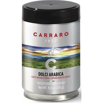 Carraro Caffe Dolci Arabica mletá 250 g