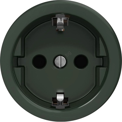 Reblig - Ретро безрамкова домашна розетка SCHUKO 230V/16A зелена (RG0112)