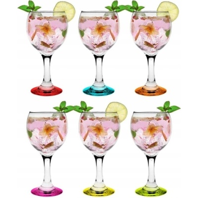 Skleničky na červené víno Glasmark vícebarevné 6 x 220 ml
