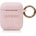 GUESS Калъф за слушалки Guess - Silicone, AirPods 1/2, розов (3700740463802)