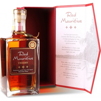 Red Mauritius „Cherry Cask” 40% 0,7 l (karton)