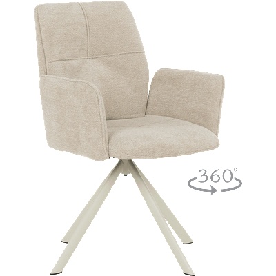 Carmen Трапезен стол bury 1 - крем r 28 (3532371)