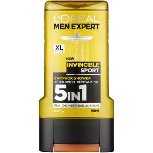 L'Oréal men expert мъжки душ гел, Invincible sport , 300мл